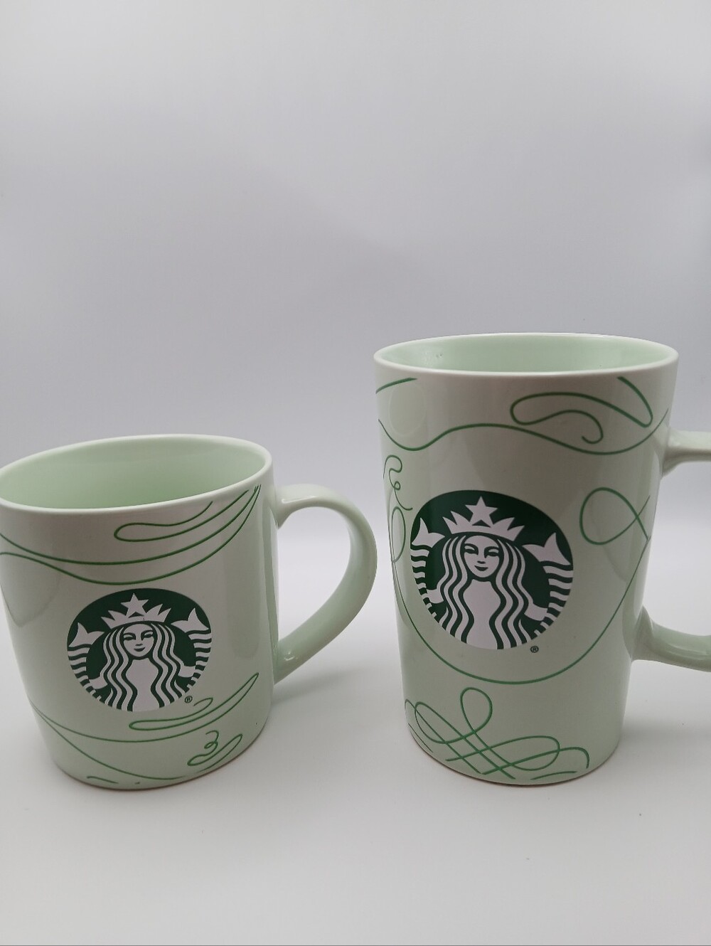 Starbucks Mint Green Logo Mugs